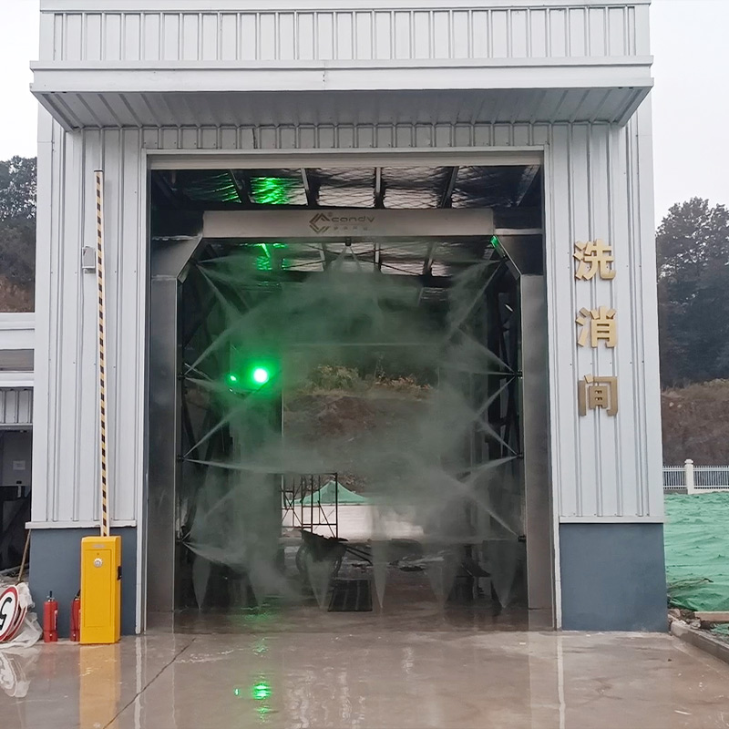 固定龍門(mén)車(chē)輛洗消中心